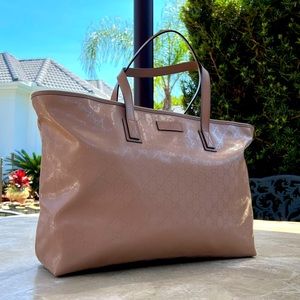 Gucci Plus Tote GG Imprime Large